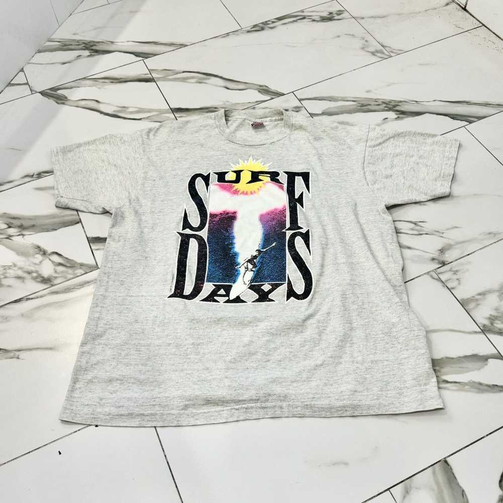 Made In Usa × Streetwear × Vintage SURF DAYS TEE! - image 2