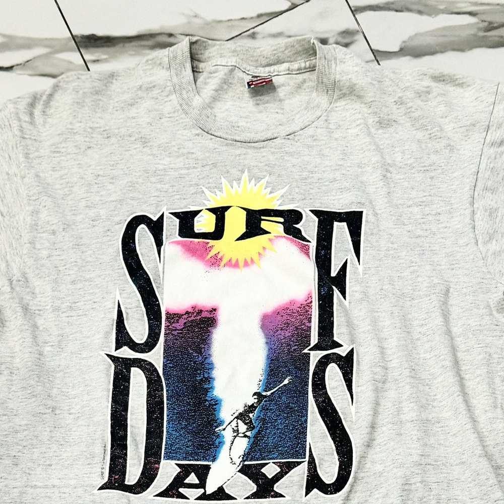 Made In Usa × Streetwear × Vintage SURF DAYS TEE! - image 3