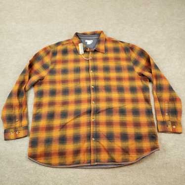 Vintage Carbon 2 Cobalt Shirt Mens XXL 2XL Orange… - image 1