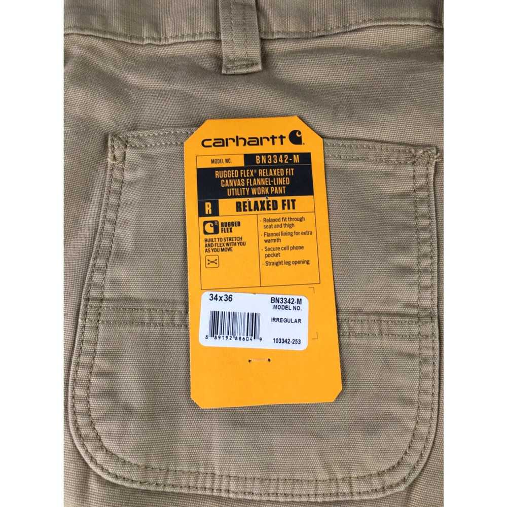 Carhartt Carhartt Pants Mens 34x36 Rugged Flex Ca… - image 2