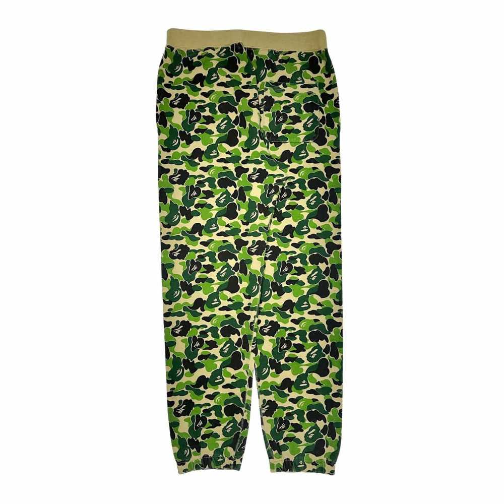 Bape X Undefeated ABC Sweatpants Green - image 2