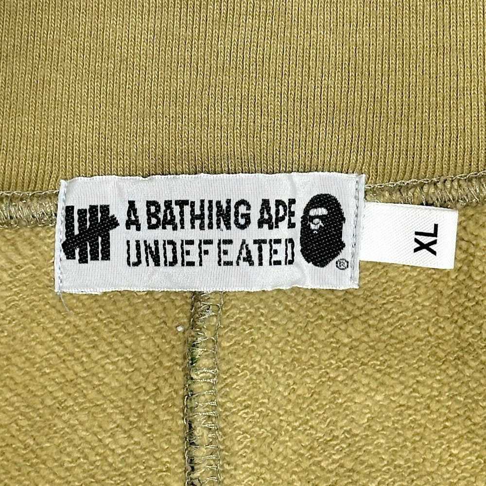 Bape X Undefeated ABC Sweatpants Green - image 4