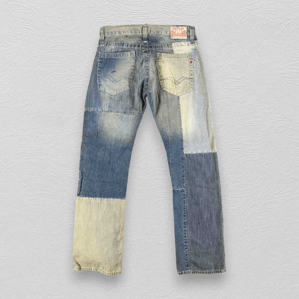 Replay × Vintage Replay Jeans Patchwork Denim KJ2… - image 2