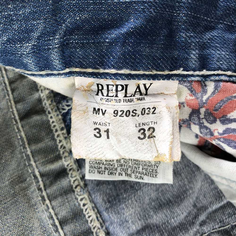 Replay × Vintage Replay Jeans Patchwork Denim KJ2… - image 9