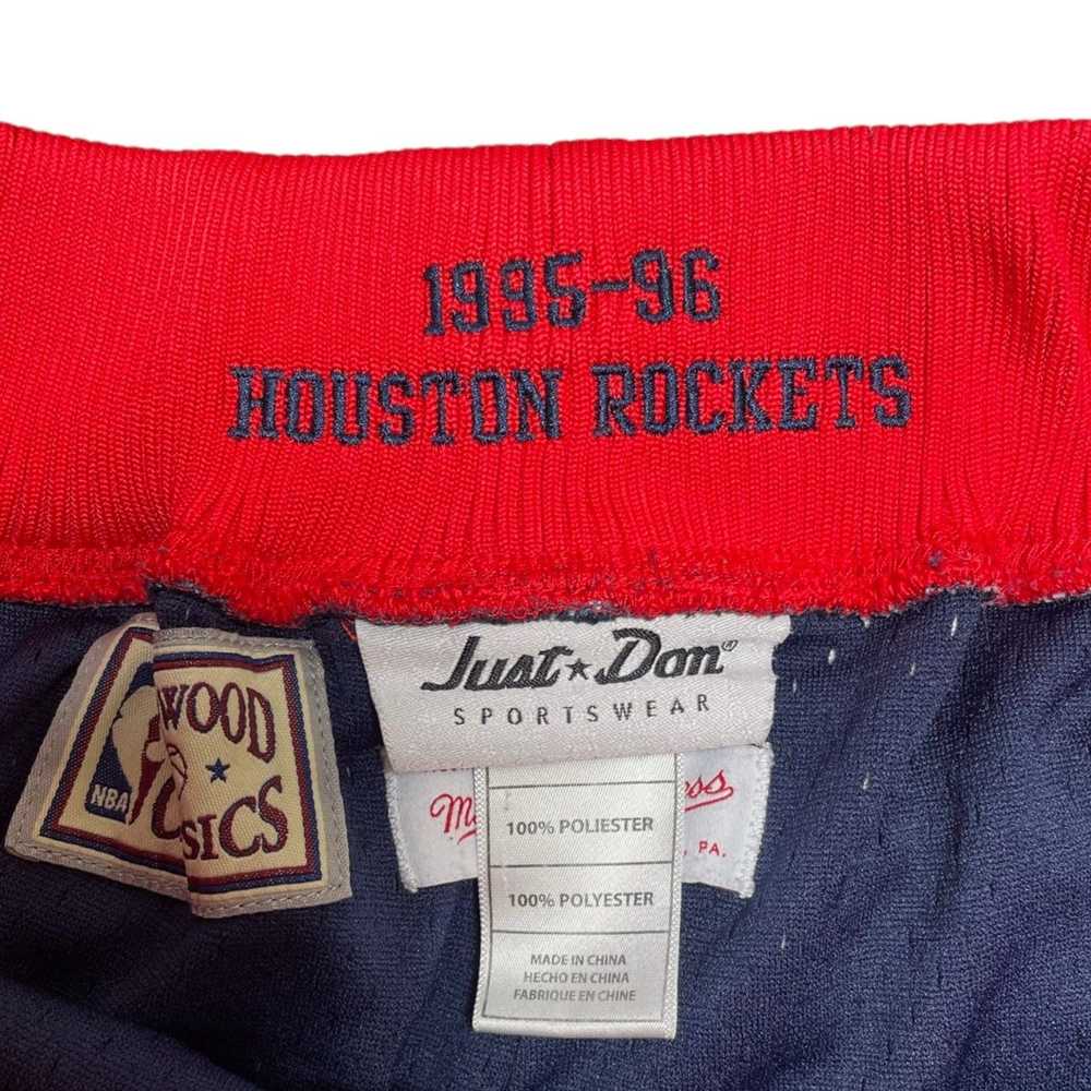 Just Don Mitchell & Ness 95-96 Houston Rockets Sh… - image 3