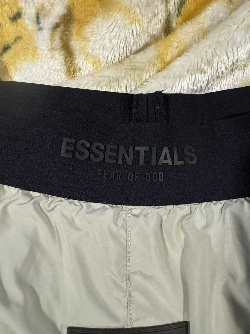 Essentials Green Polyester Cargo Pants - image 11