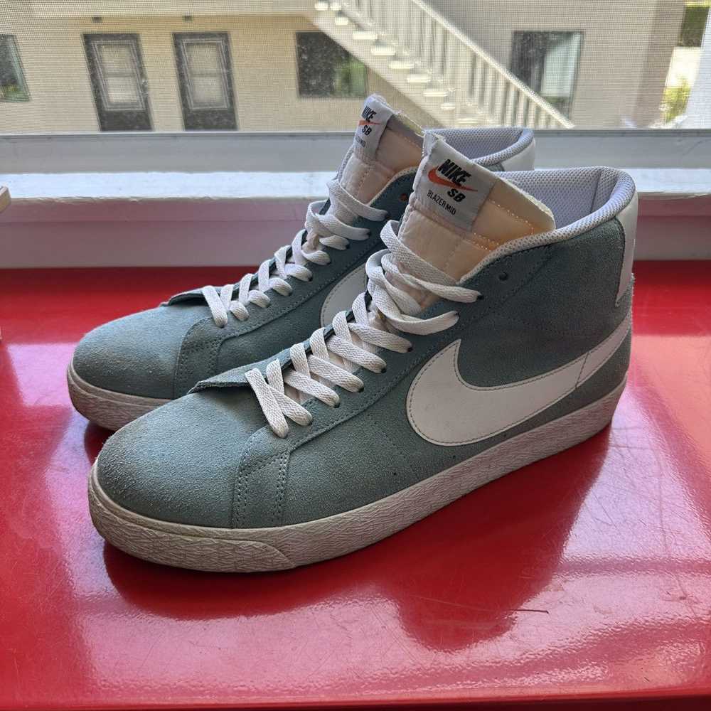 Nike Nike SB Zoom Blazer Mid (Cerulean) - image 1