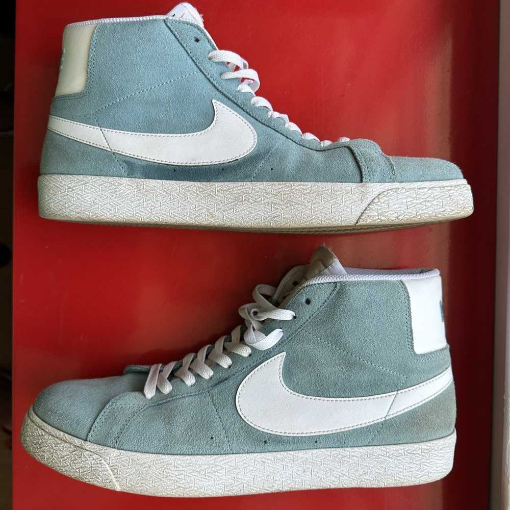 Nike Nike SB Zoom Blazer Mid (Cerulean) - image 2