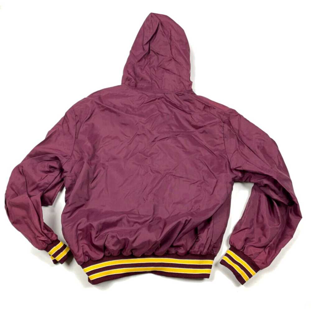 Holloway VTG 90s Holloway Dark Red Zip Hooded Win… - image 2