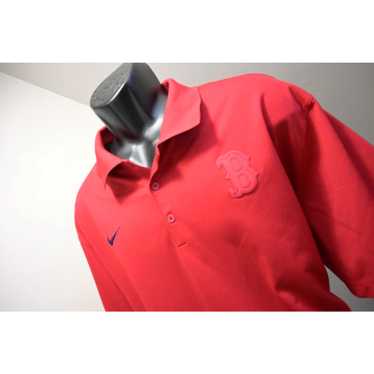 Nike Nike Baseball Polo MLB Boston Red Sox Dri Fi… - image 1