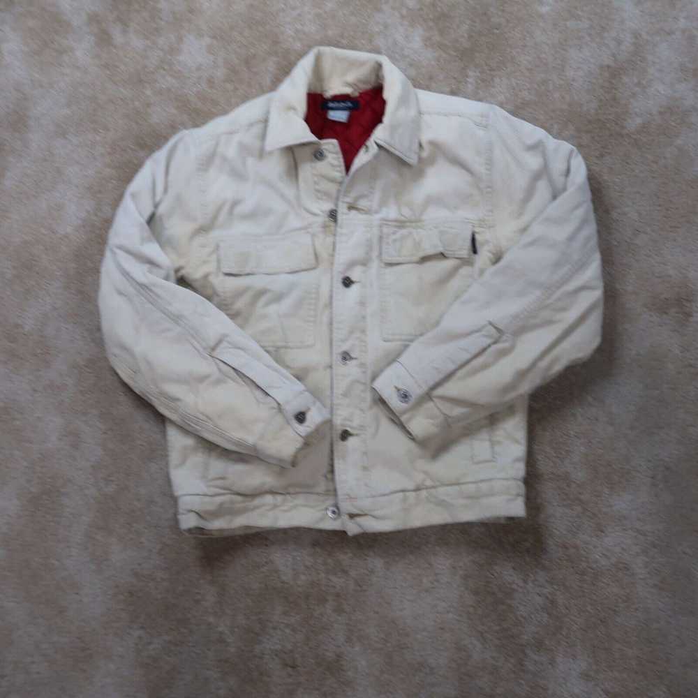 Vintage Hollister Corduroy Jacket Mens small Quil… - image 1