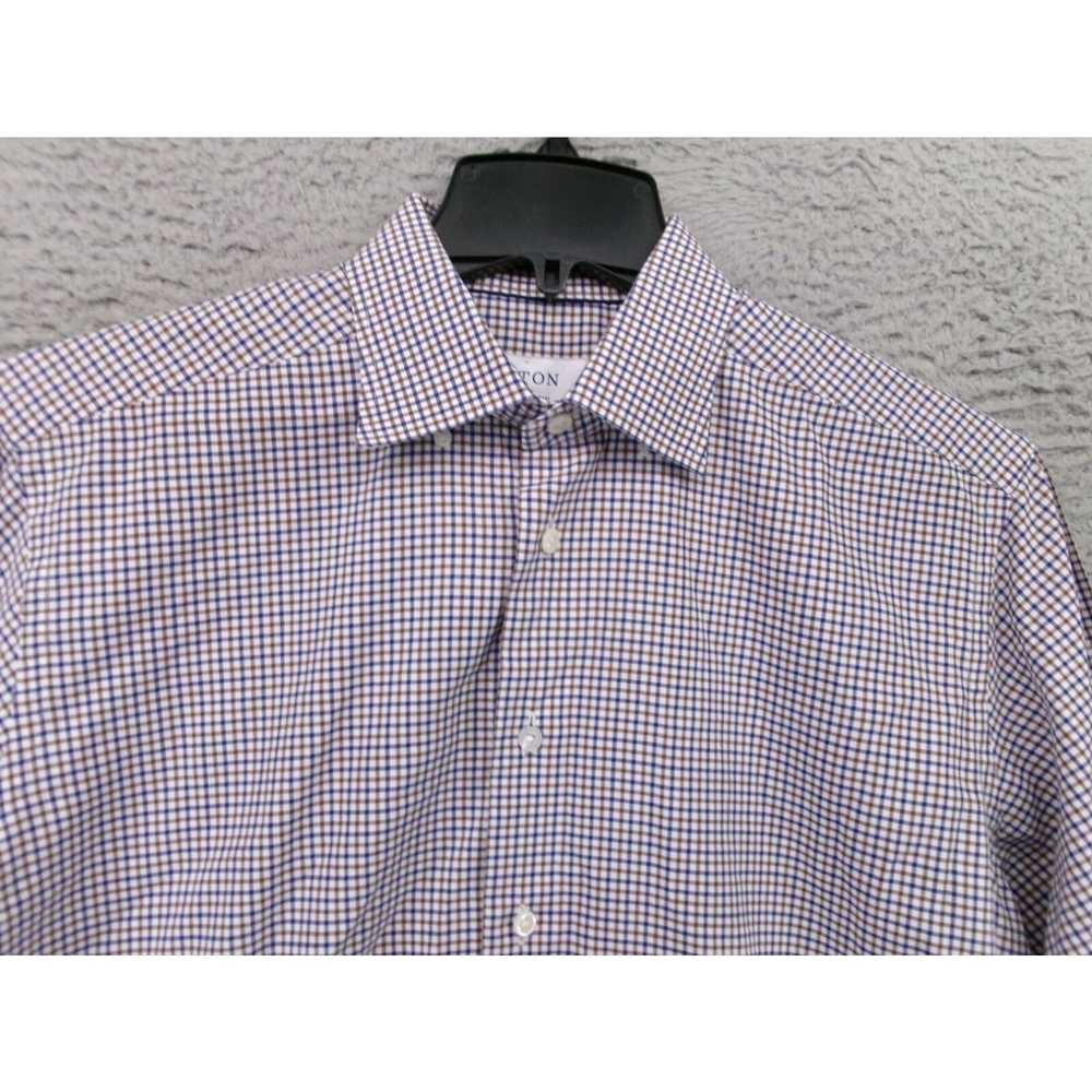 Eton Eton Dress Shirt Mens XL Contemporary Long S… - image 2