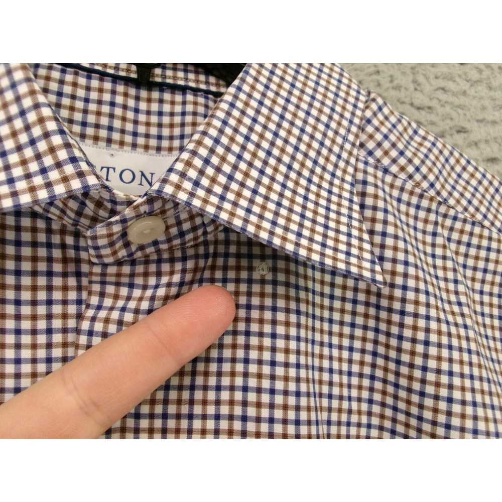 Eton Eton Dress Shirt Mens XL Contemporary Long S… - image 4