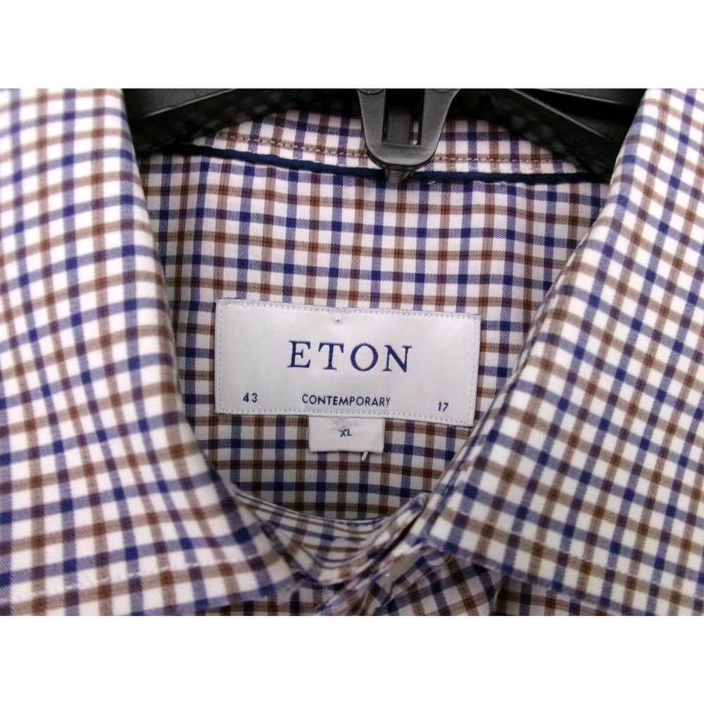 Eton Eton Dress Shirt Mens XL Contemporary Long S… - image 6