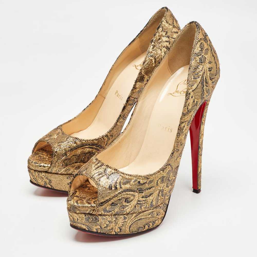 Christian Louboutin Cloth heels - image 2