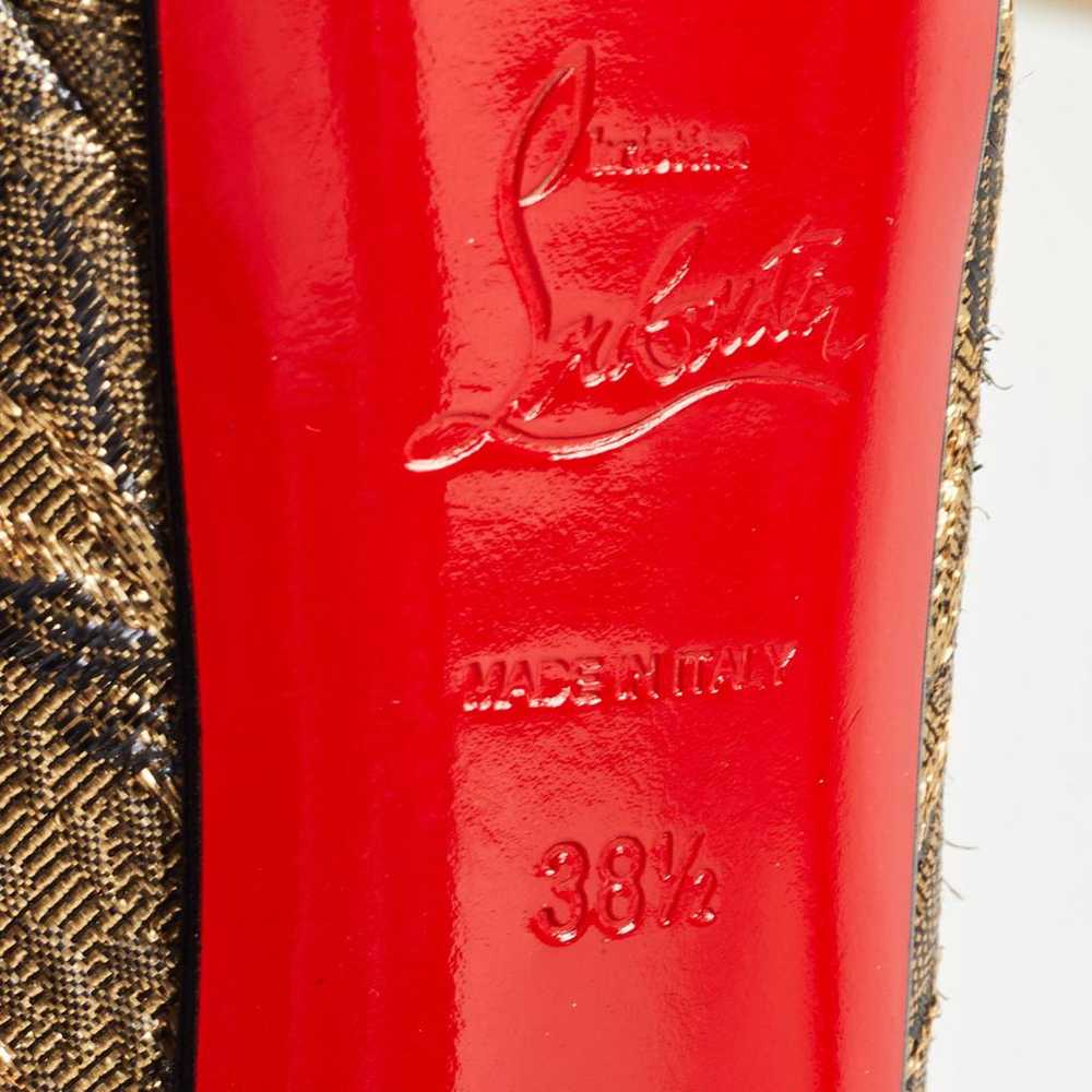 Christian Louboutin Cloth heels - image 7