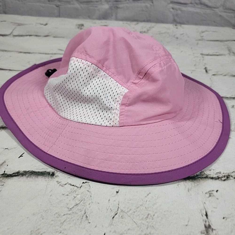 Vintage Scala Kids Bucket Hat Pink Girls Sz 4-6X - image 2