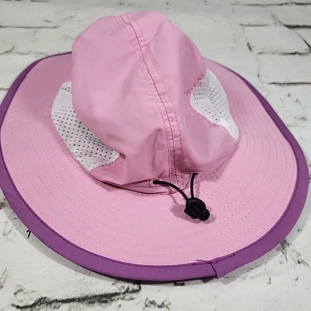 Vintage Scala Kids Bucket Hat Pink Girls Sz 4-6X - image 3