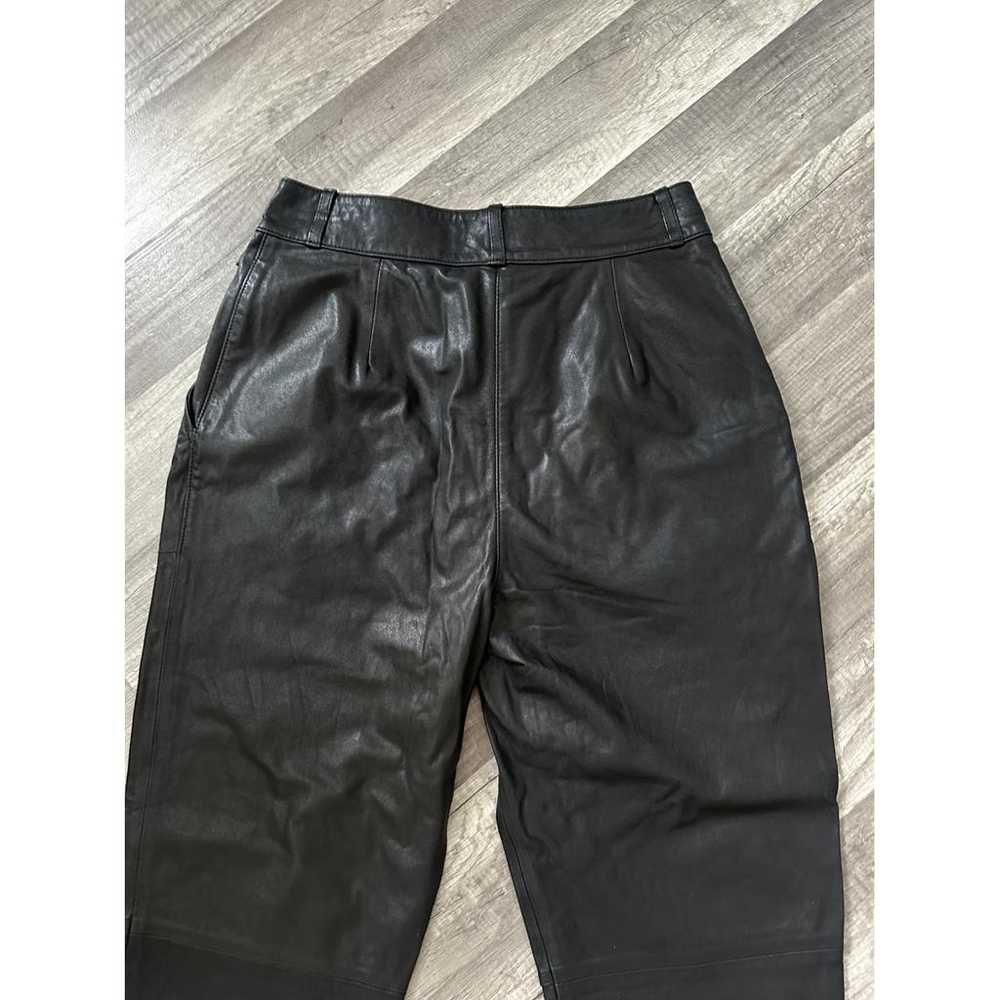 Iro Leather trousers - image 5