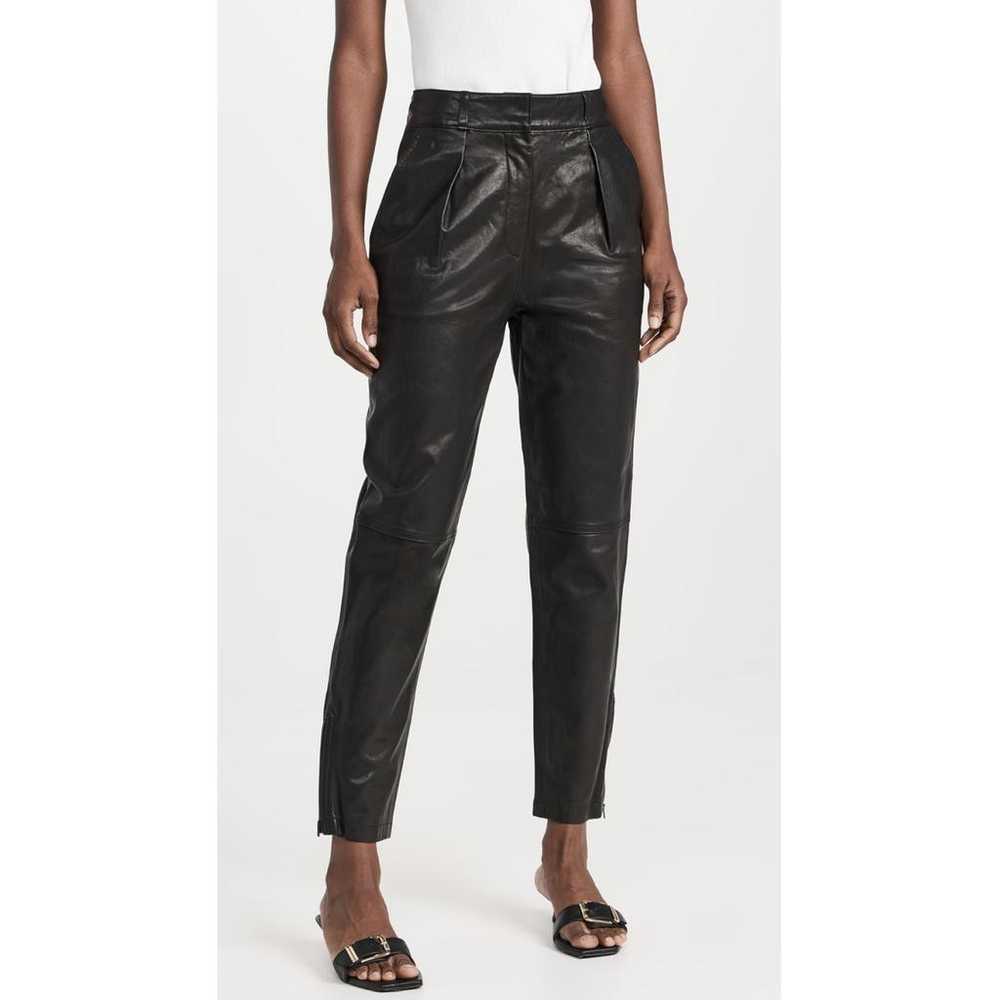 Iro Leather trousers - image 7