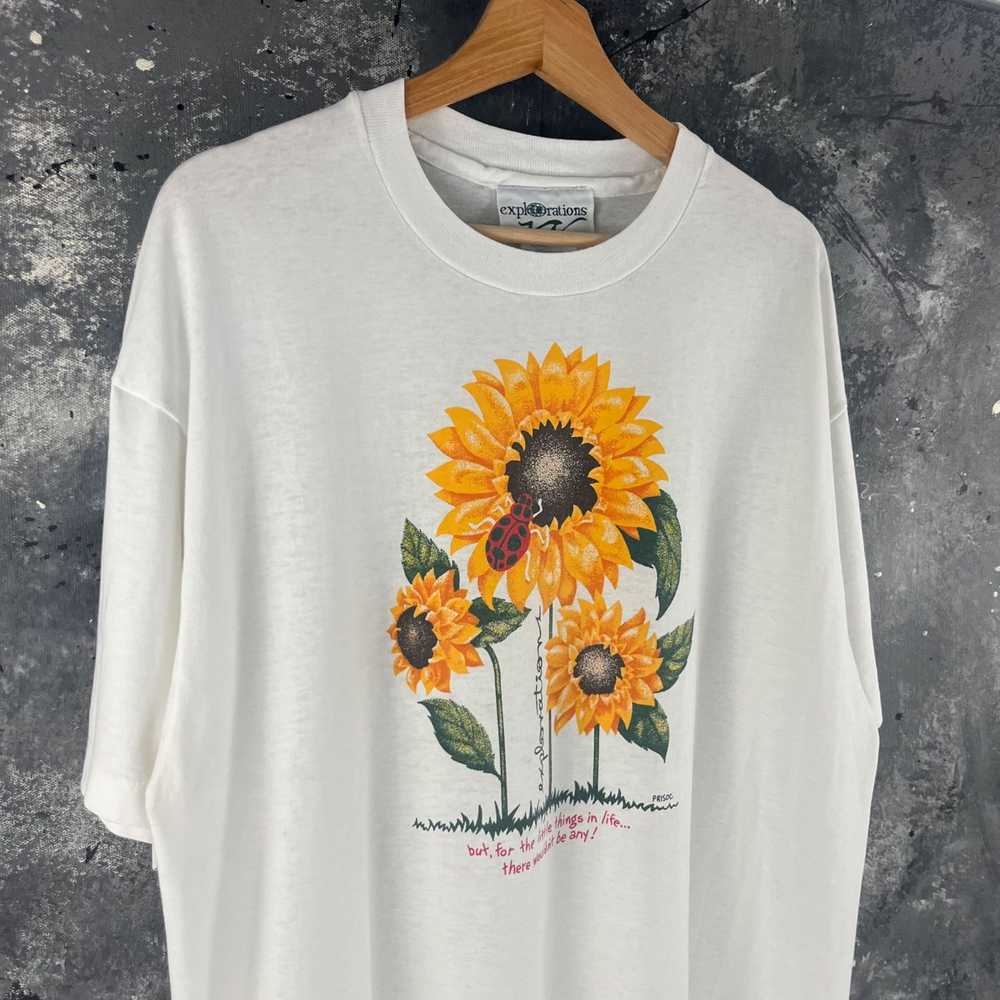 Vintage Vintage 90’s Sunflower nature shirt - image 2