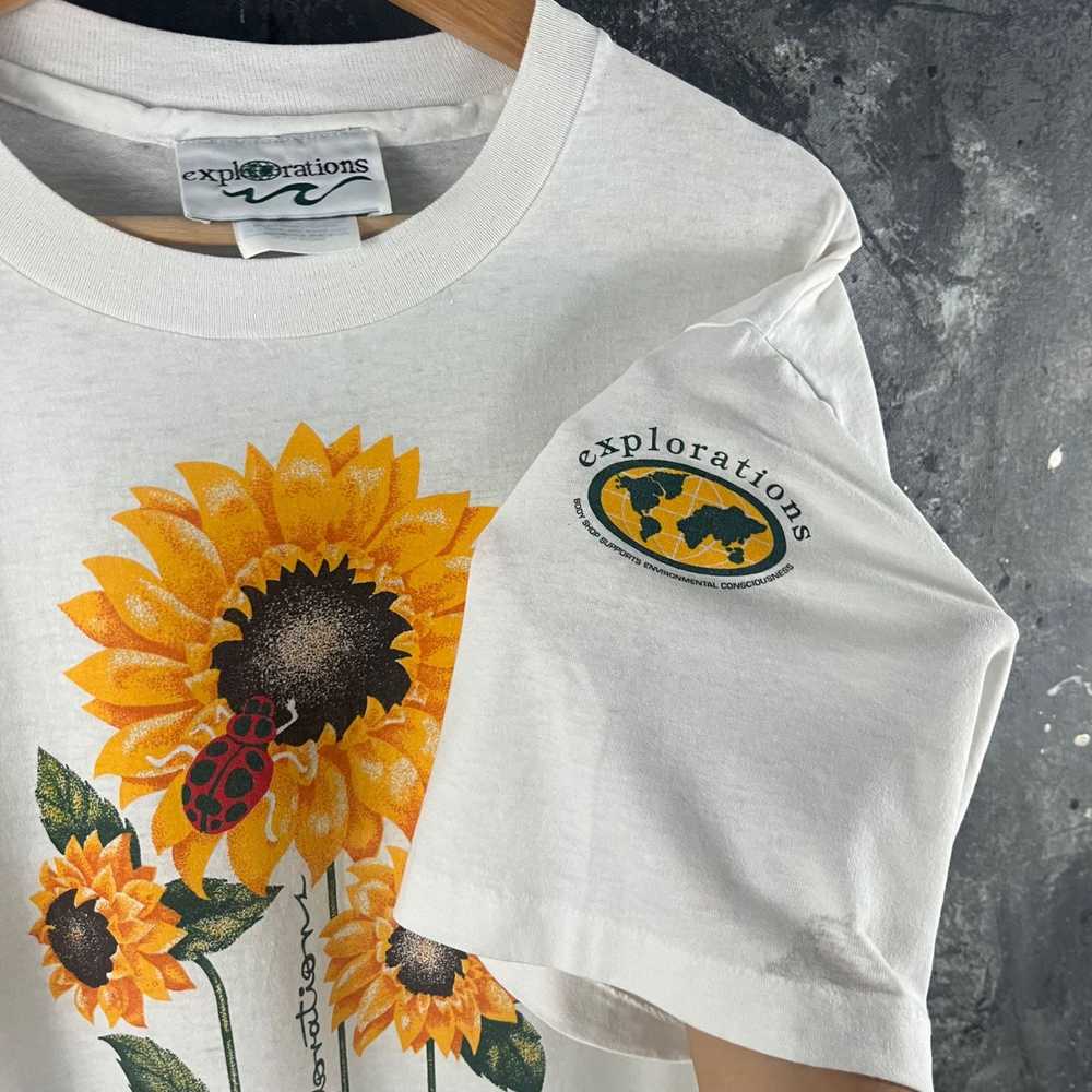 Vintage Vintage 90’s Sunflower nature shirt - image 3