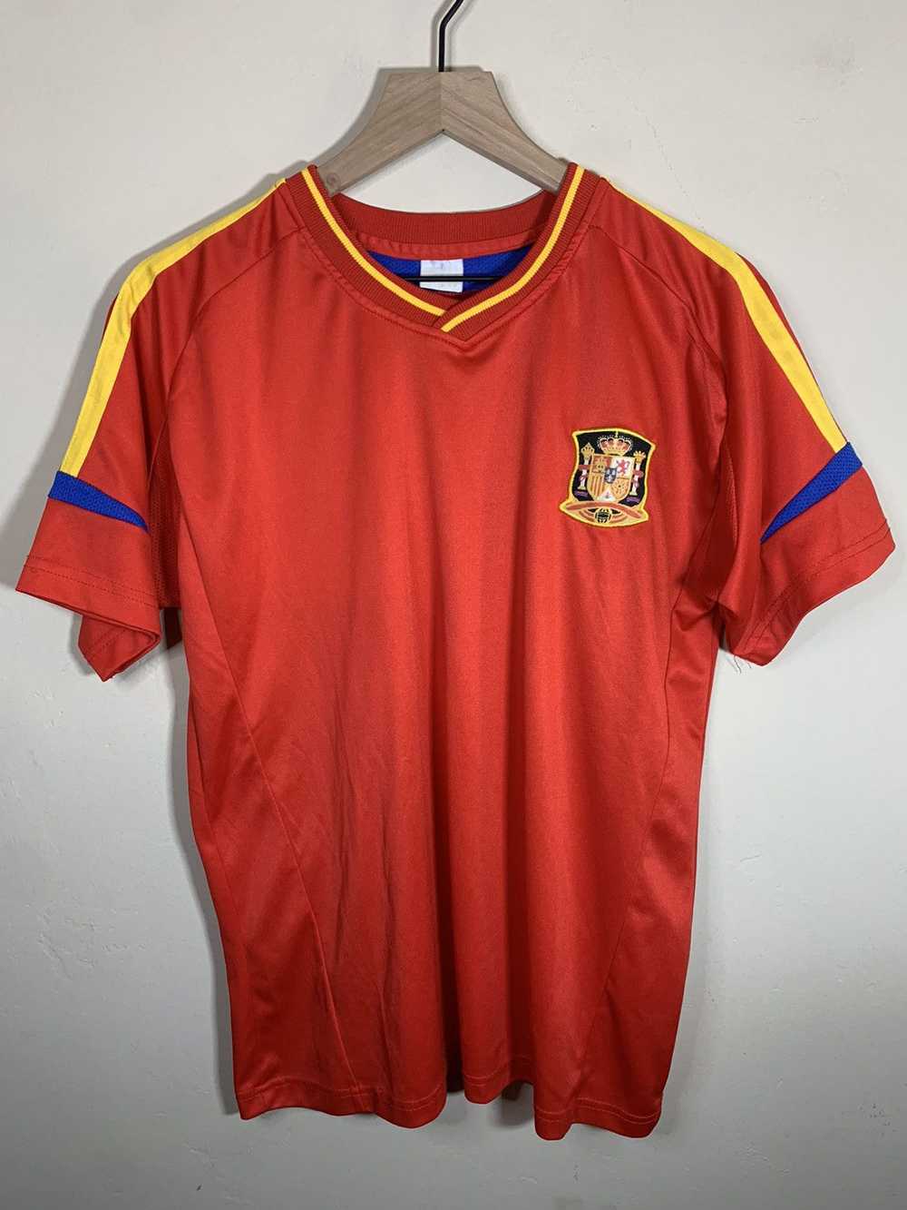 Rare × Soccer Jersey × Vintage *RARE* Vintage Spa… - image 1