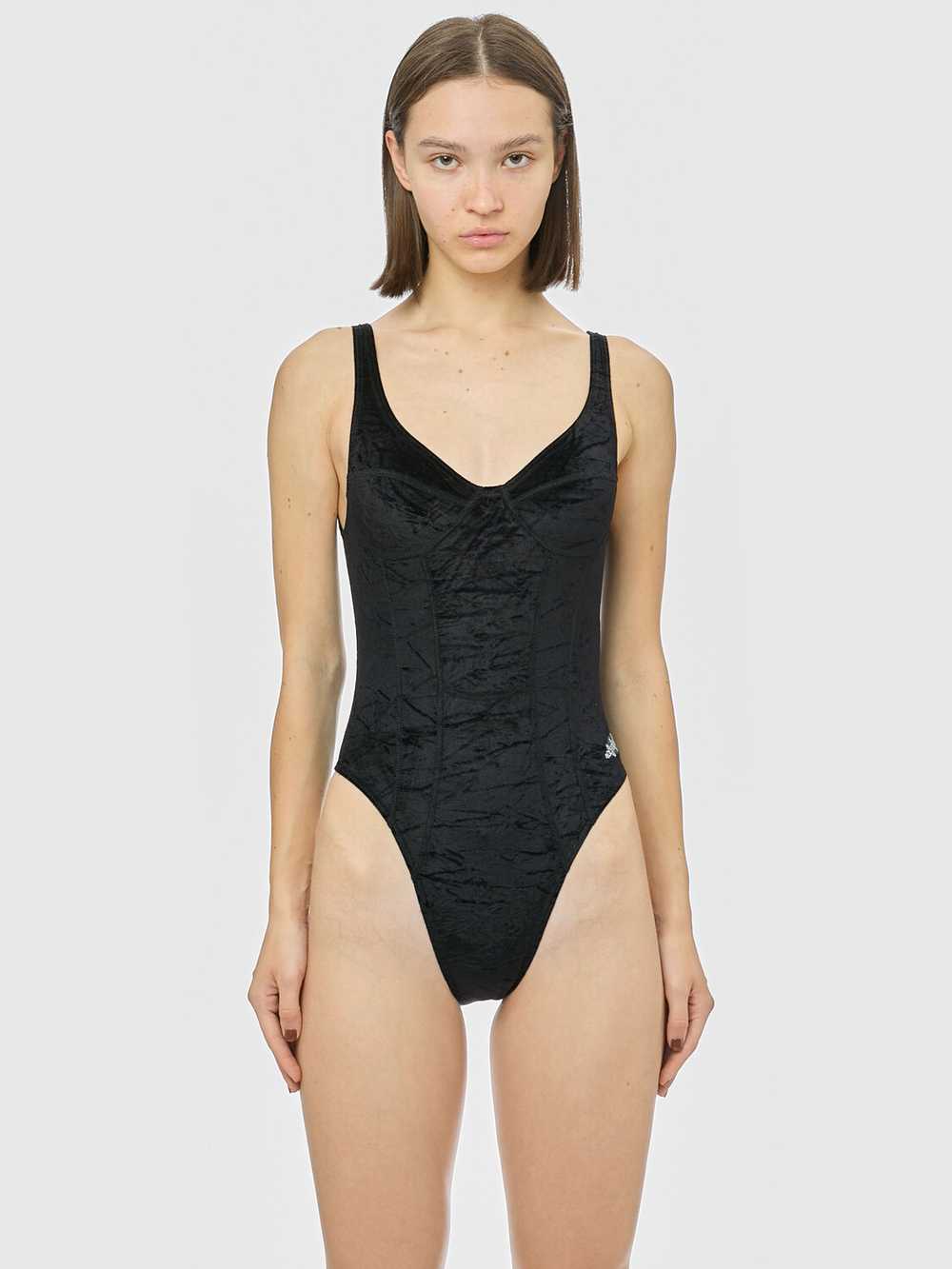 Anti-Flirt Velvet Swimsuit - image 2