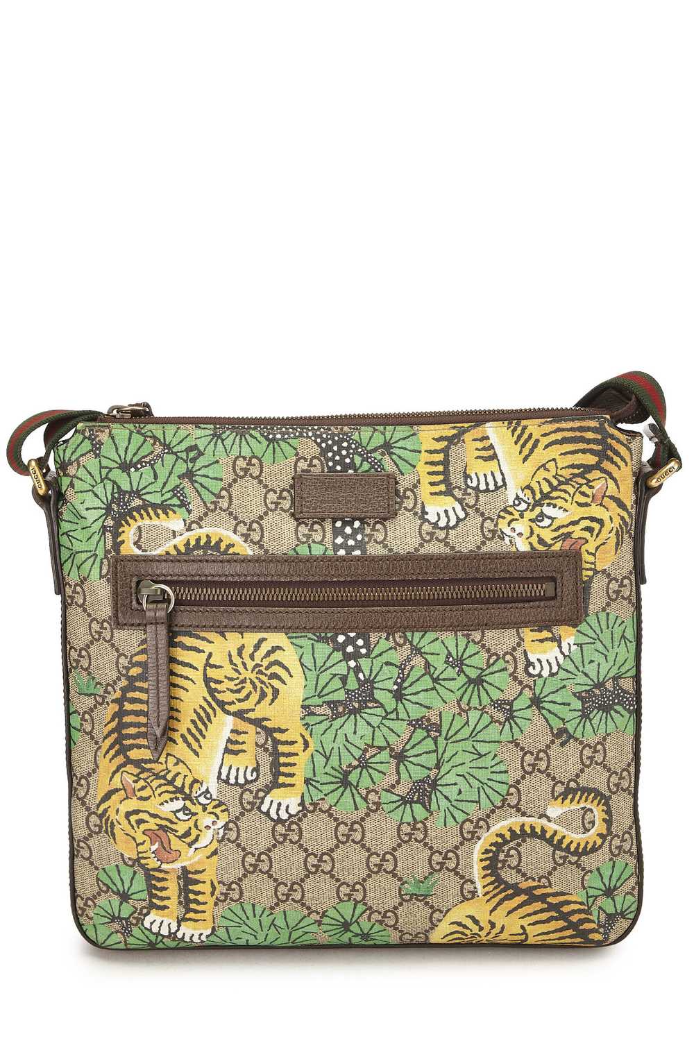 Multicolor GG Supreme Canvas Tigers Messenger Med… - image 1