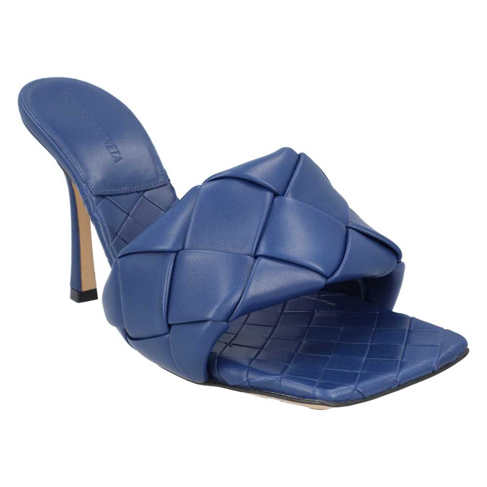 Product Details Blue Quilted Leather Lido Mule - image 2