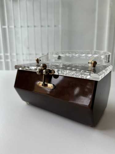 Vintage lucite box purse