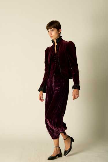 YSL Velvet Coat