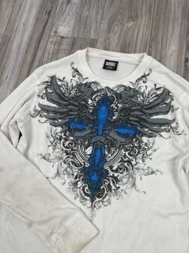 グランジ y2k tribal ロンT mma elite 00s お兄系 平成 グランジ y2k tribal ロンT mma elite 00s お兄系 平成