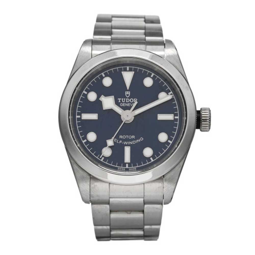 TUDOR Stainless Steel 32mm Black Bay Automatic Wa… - image 1