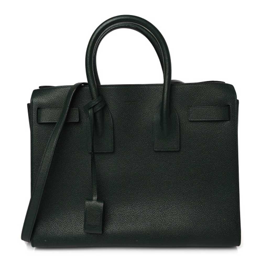 SAINT LAURENT Grained Calfskin Small Sac De Jour … - image 1