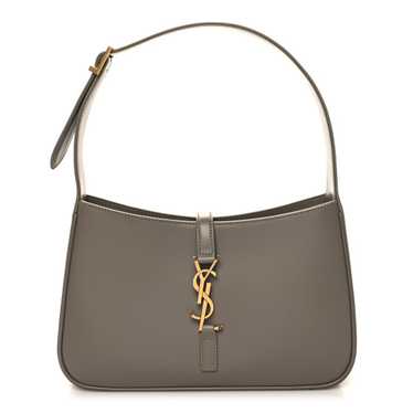 SAINT LAURENT Smooth Calfskin Le 5 A 7 Hobo Taupe - image 1