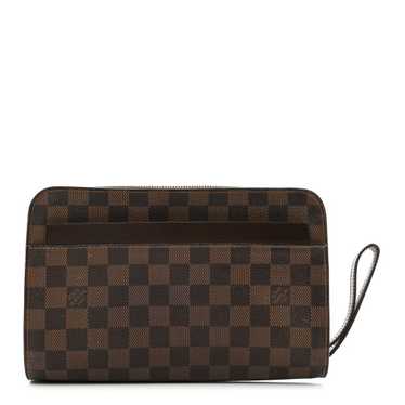 LOUIS VUITTON Damier Ebene Pochette Saint Louis C… - image 1