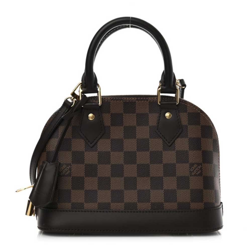 LOUIS VUITTON Damier Ebene Alma BB - image 1