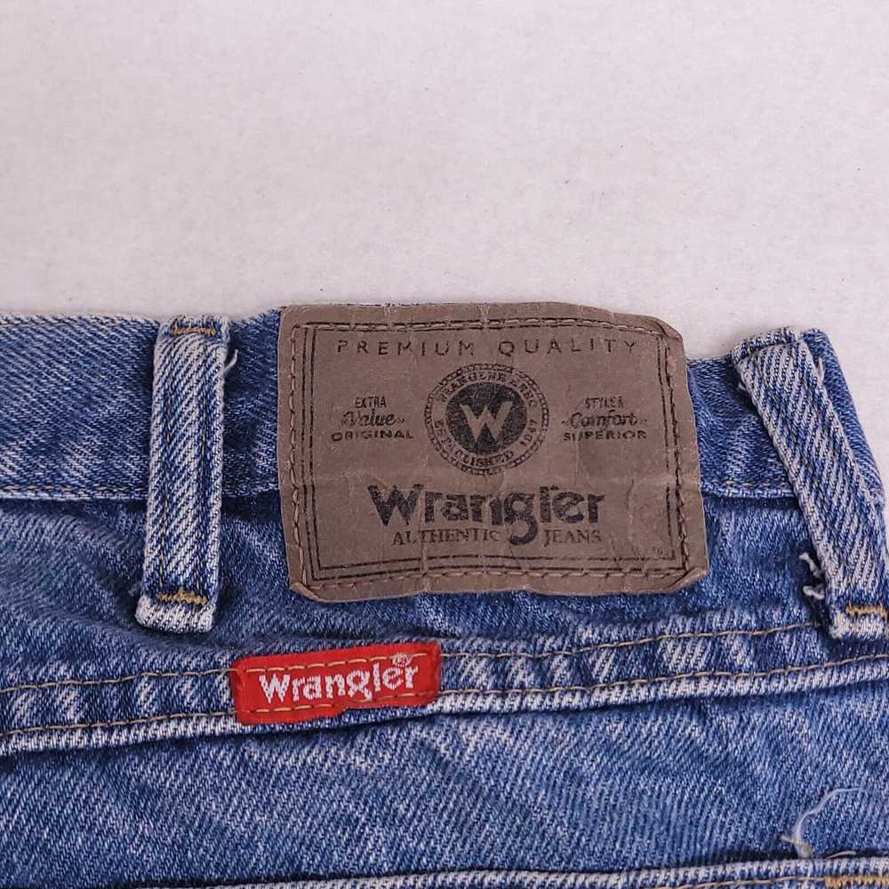 Wrangler Wrangler Casual Button Denim Jeans Mens … - image 10