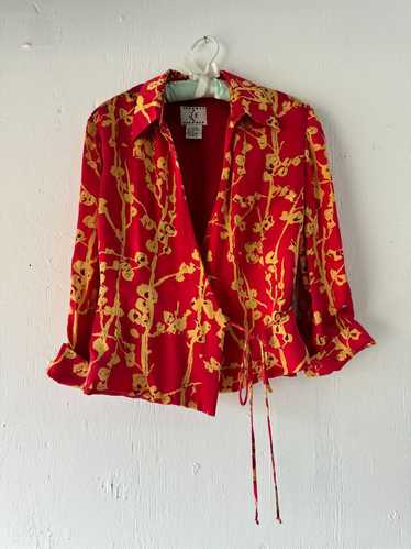 ice Nineties Silk Wrap Shirt (M) | Used, Secondhan