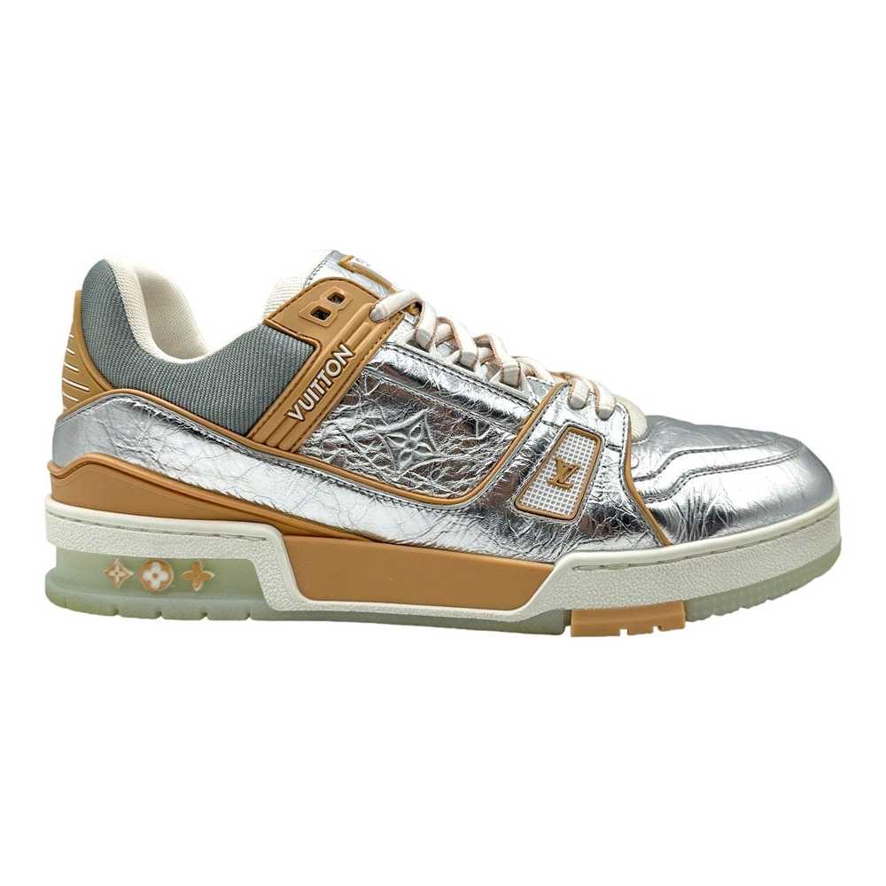 Louis Vuitton LV Trainer Low Metallic Beige - image 1