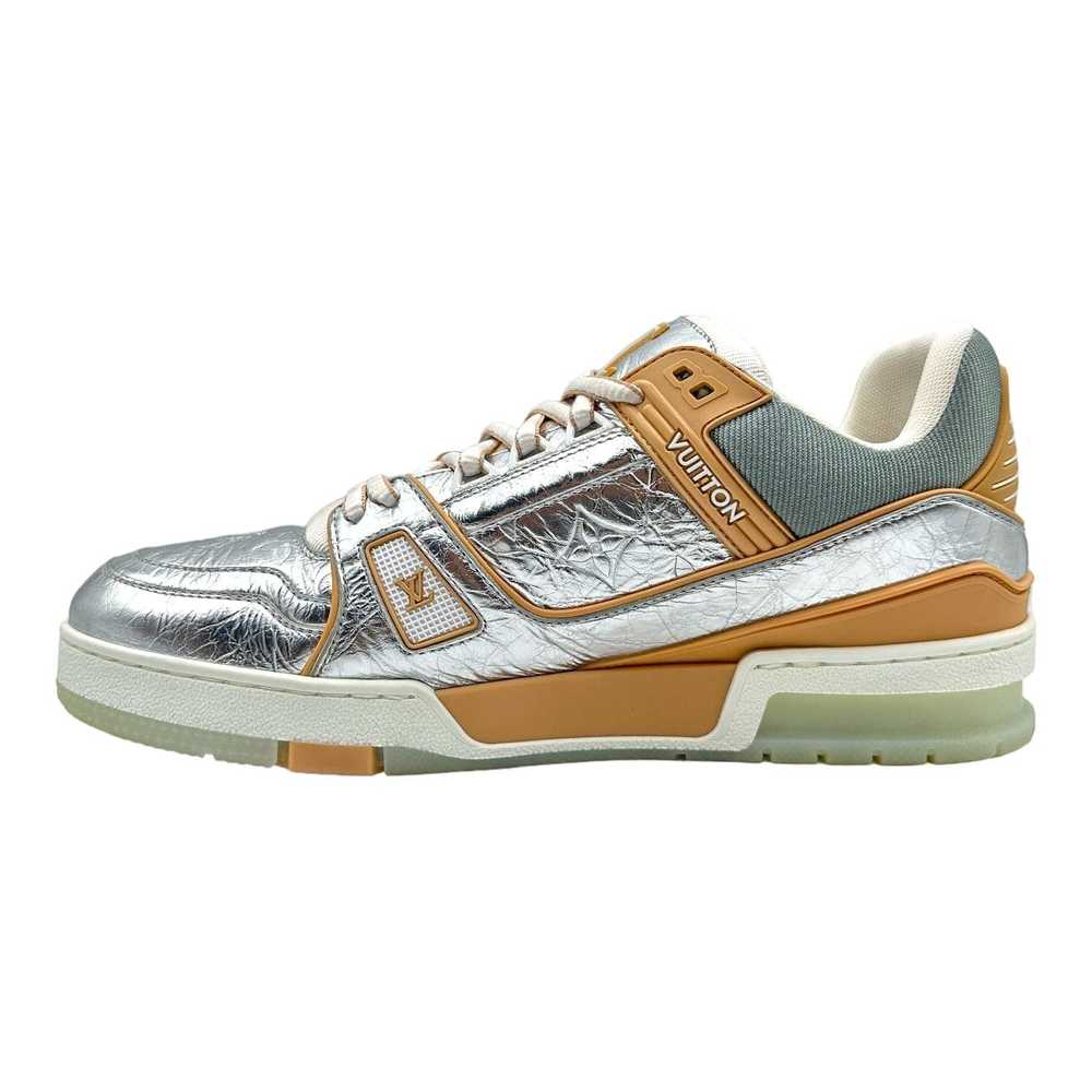 Louis Vuitton LV Trainer Low Metallic Beige - image 3