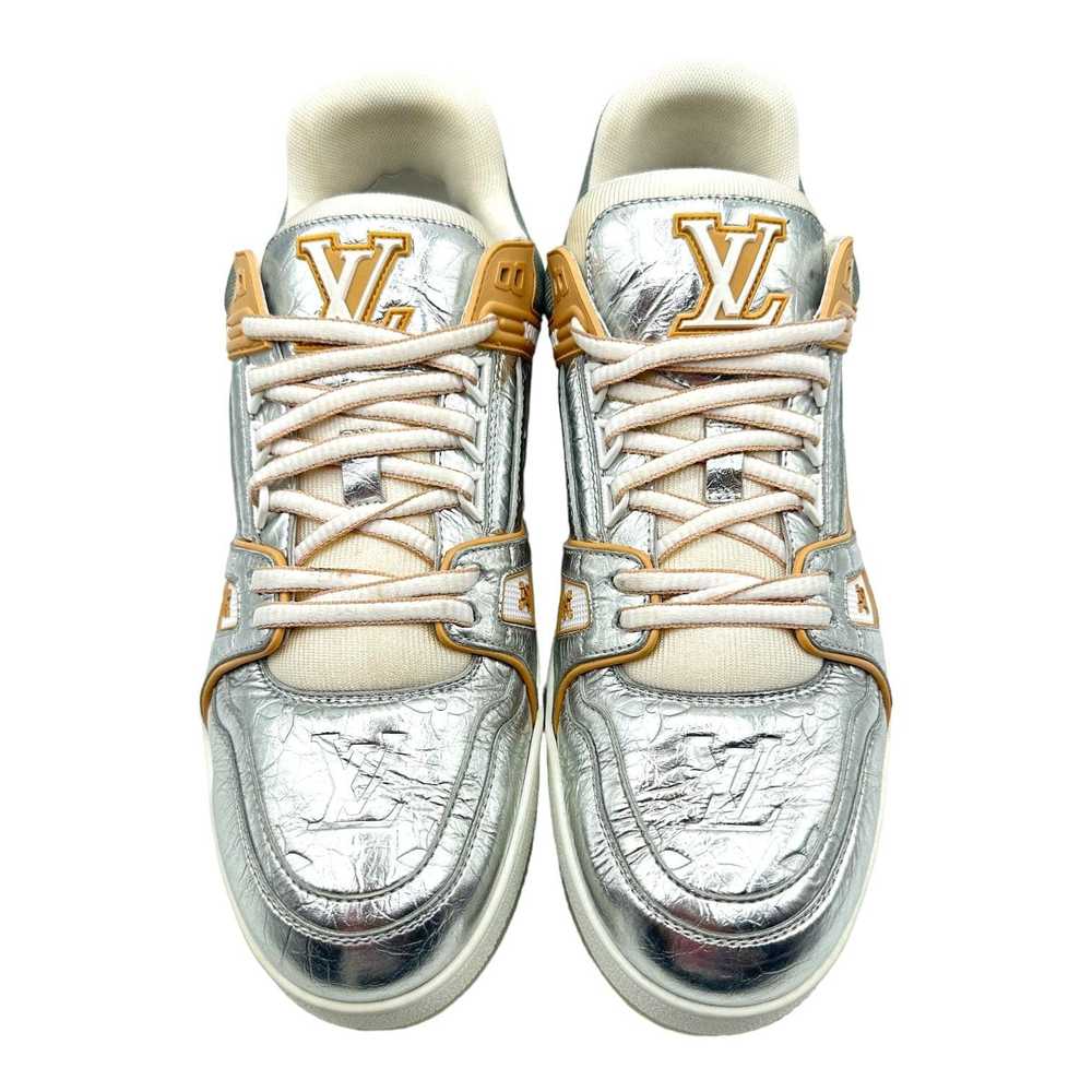 Louis Vuitton LV Trainer Low Metallic Beige - image 5