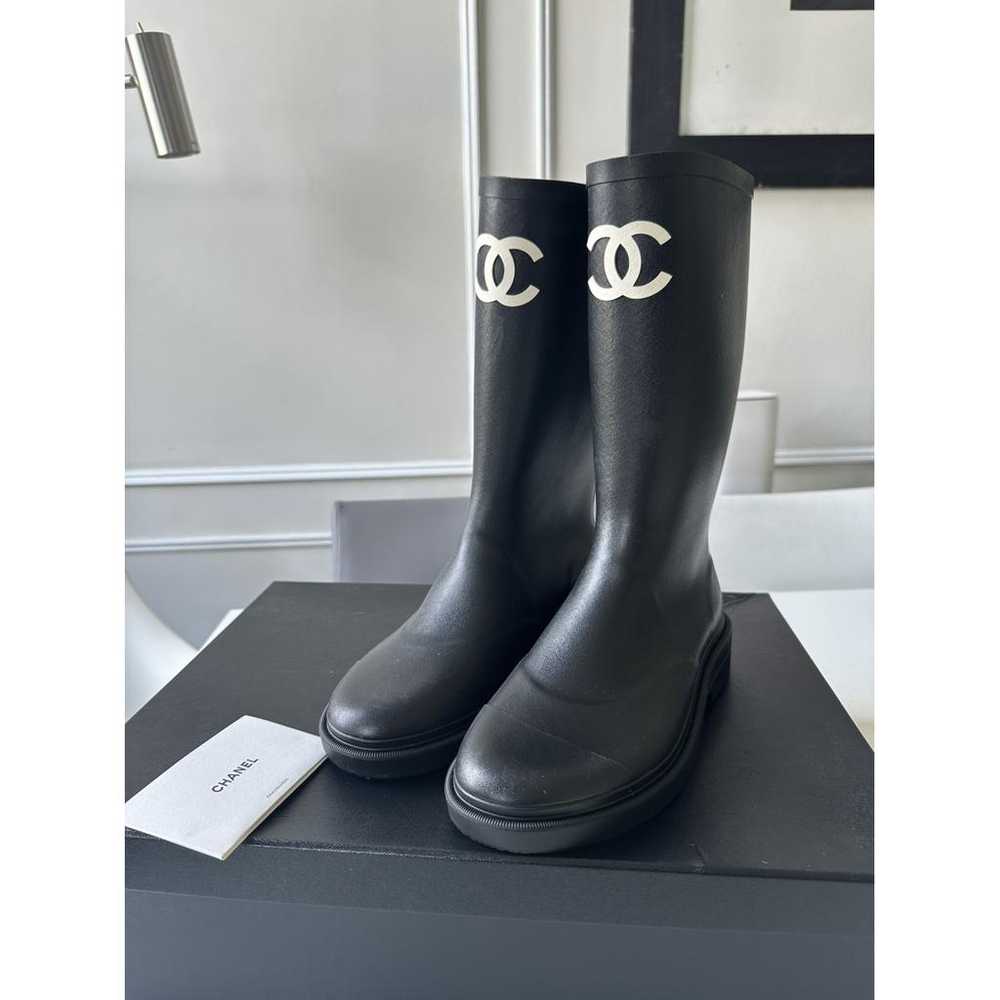 Chanel Wellington boots - image 3