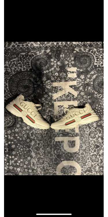 Gucci Gucci low top logo - image 1