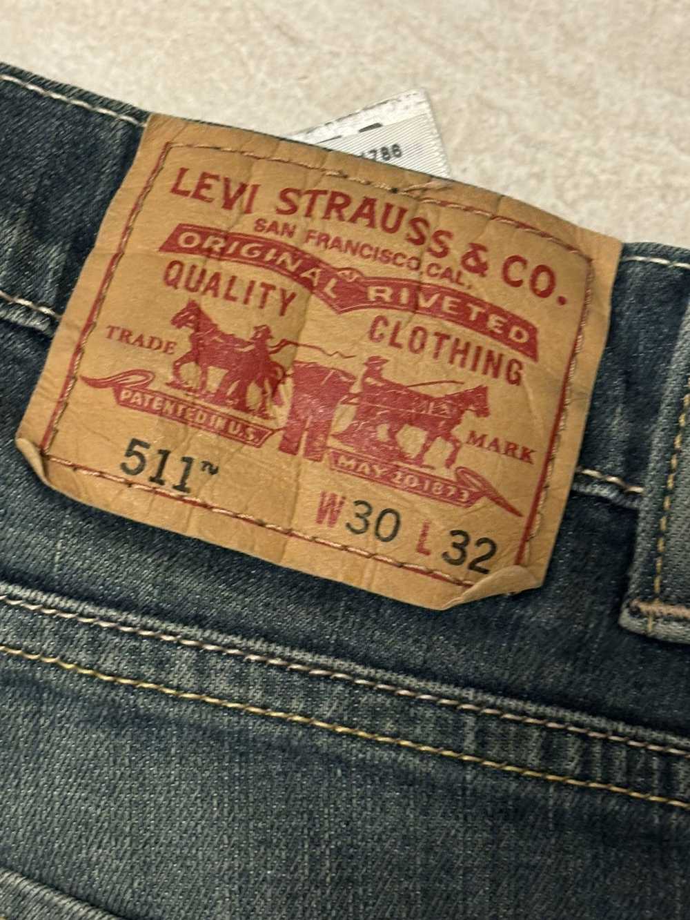 Levi's × Vintage 511 Slim Jeans - image 5