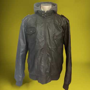 Other Hood Brand Jacket Mens 2XL Crew Hooded Moto… - image 1