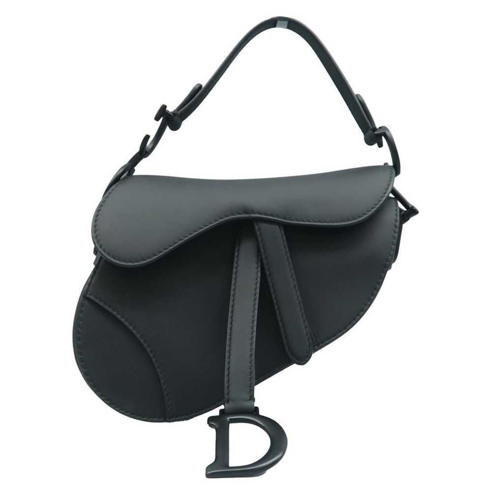 Dior Saddle leather tote - image 1