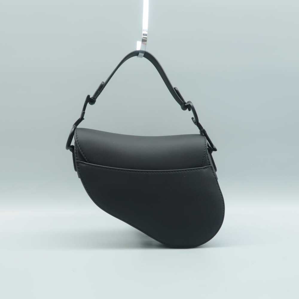 Dior Saddle leather tote - image 4