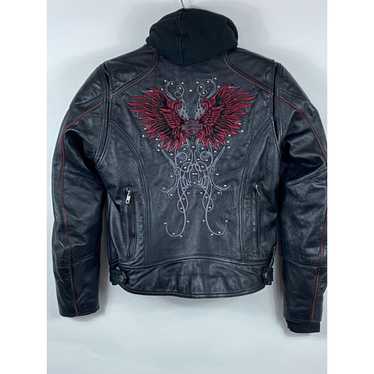 Harley Davidson VTG Harley Davidson Leather Bedaz… - image 1